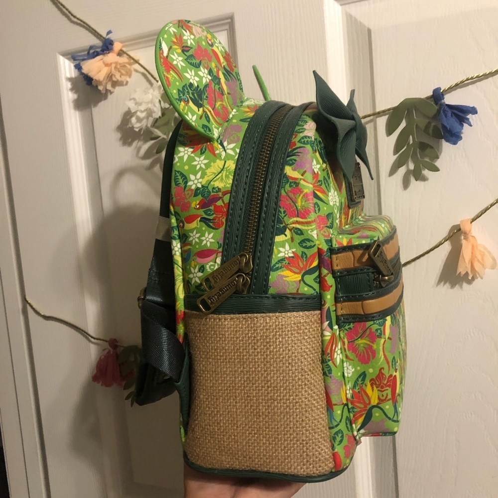 MMMA Loungefly Tiki Room Backpack and Ears - Picture 3 of 6